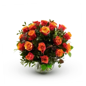 Boeket  Oranje Rozen